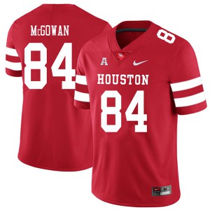 Men Houston Cougars Cole McGowan #84 High School 2018 Red Jersey 327924-988