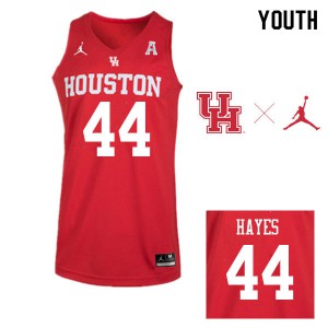 Youth Houston Cougars Elvin Hayes #44 Red Official Jordan Brand Jerseys 642809-326